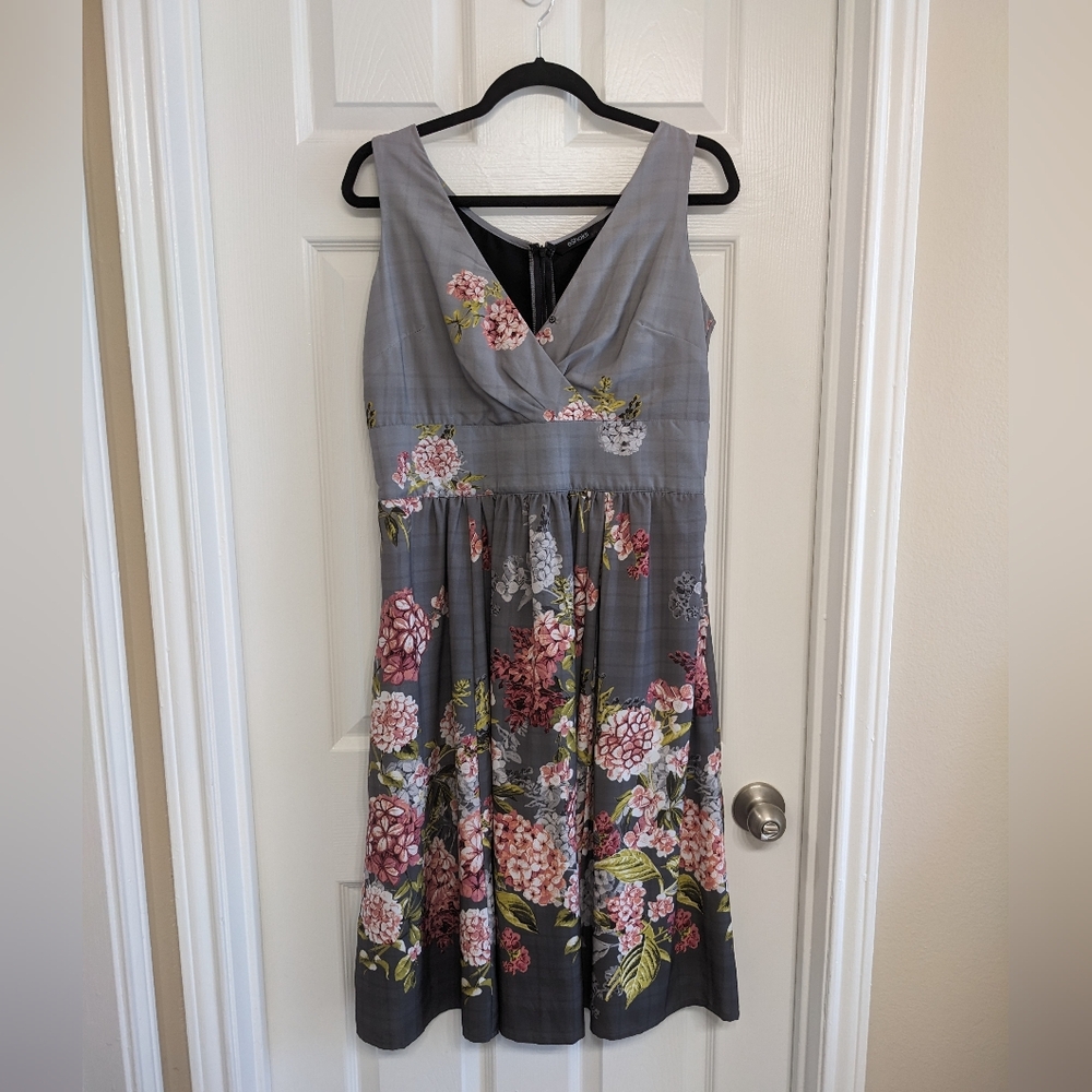 eShakti embroidered floral dress